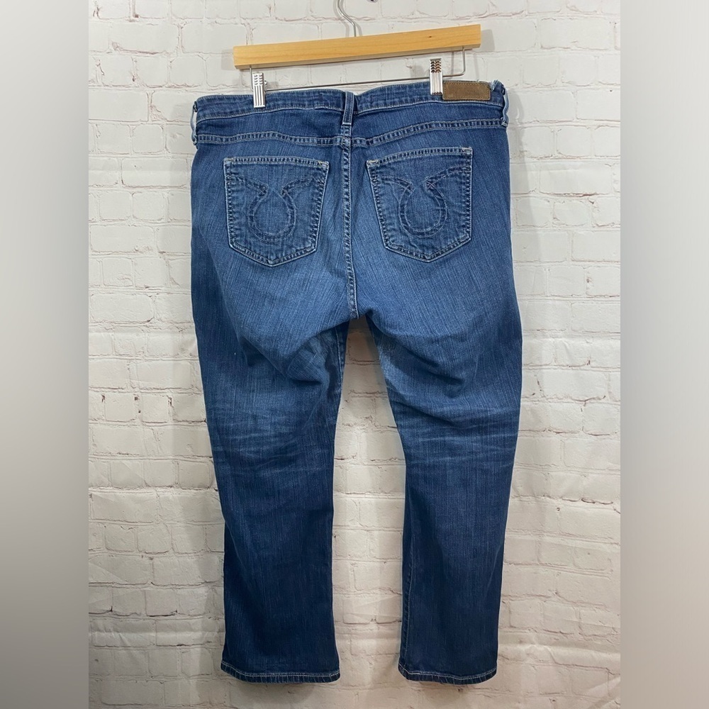 Big Star Denim Capris Womens Size 33 High Waisted Maddie Jean Capri Pants - Picture 2 of 7